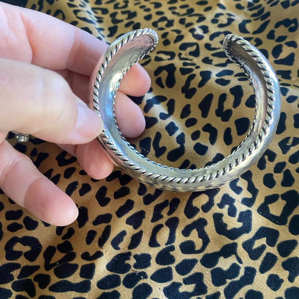 Opulenza Designs Jewelry .925 Sterling Silver Cuff - Picture 6 of 7
